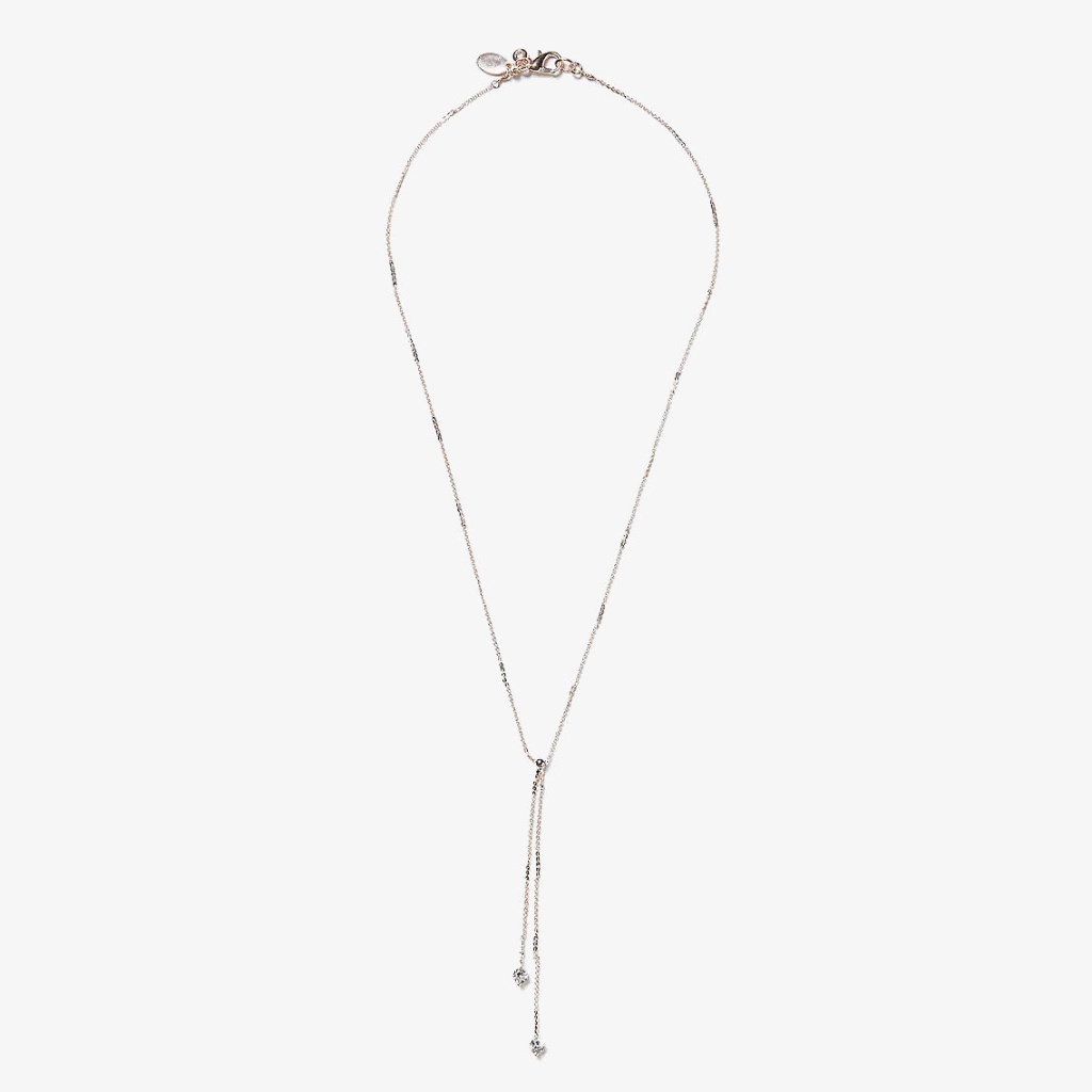 Express Cubic Zirconia Y-Neck Necklace 14$